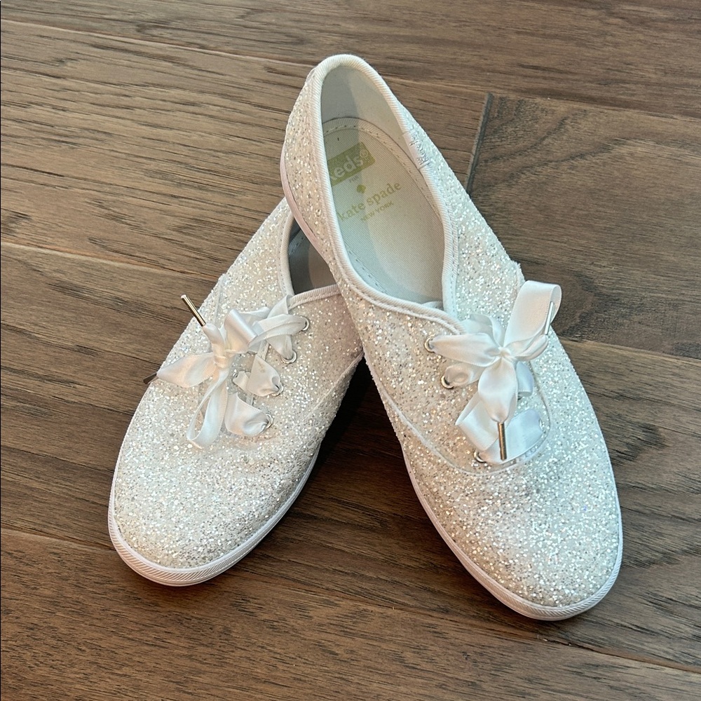 Sparkly Keds x Kate Spade